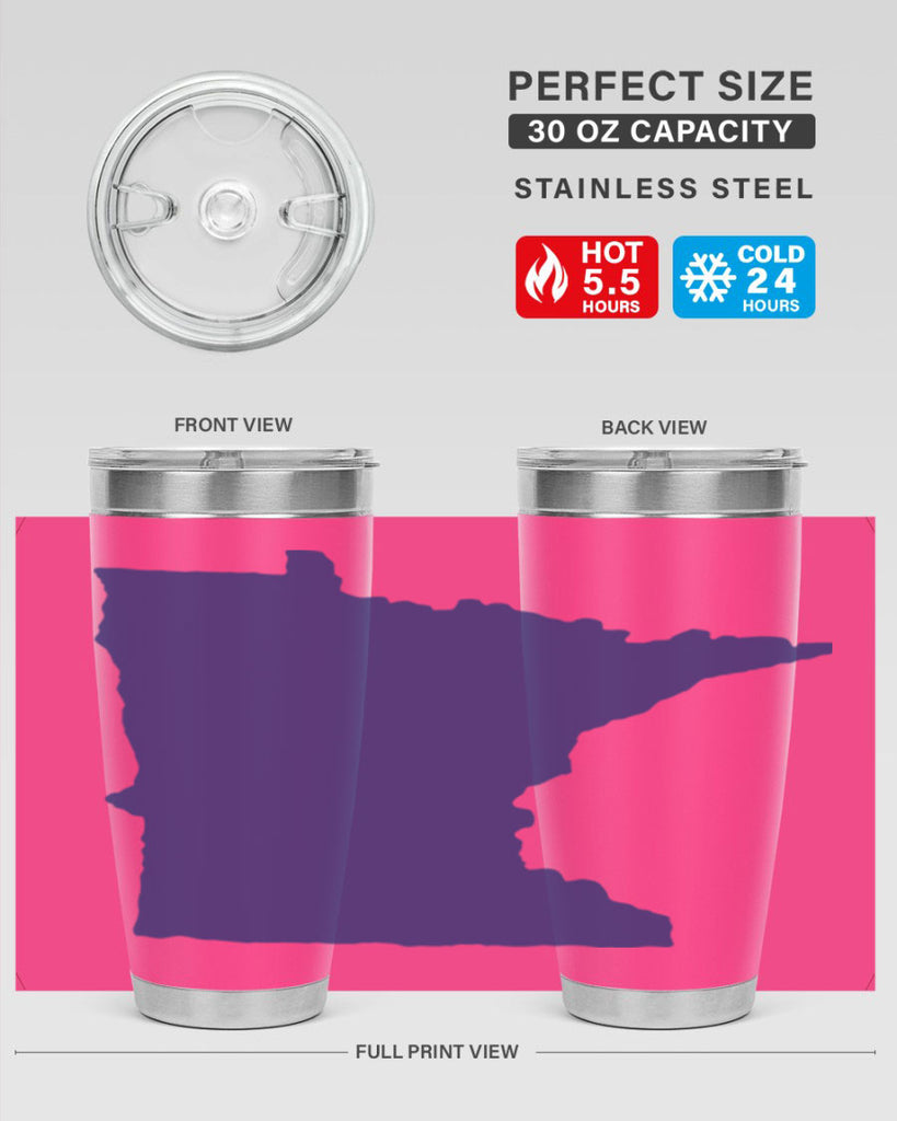 Minnesota 28#- stateflags- Tumbler