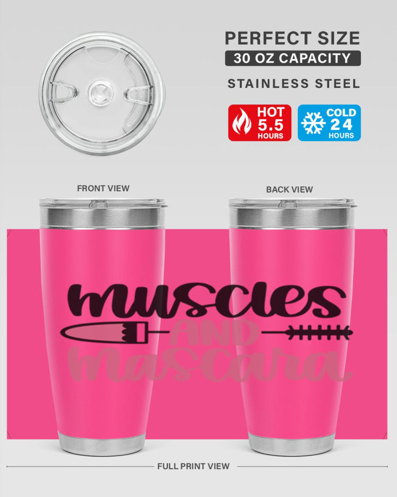 Muscles And Mascara Style 35#- make up- Tumbler