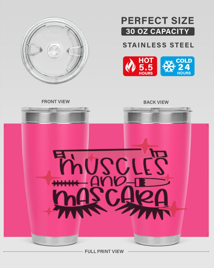Muscles And Mascara Style 36#- make up- Tumbler