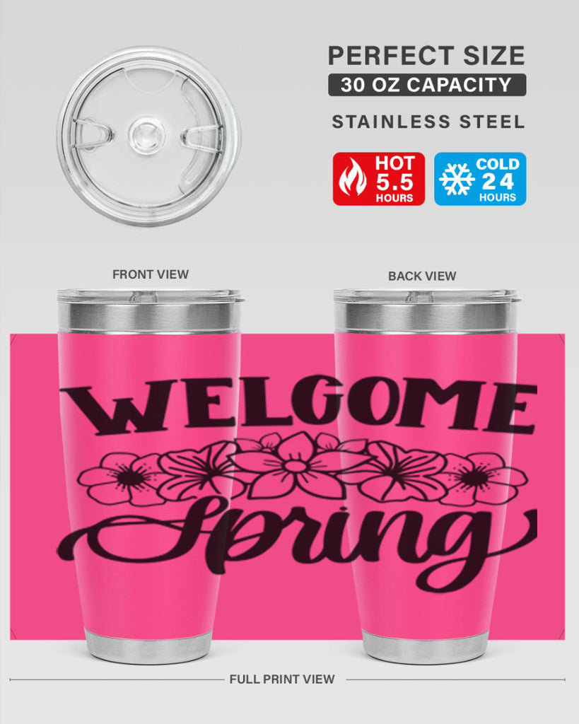 PNG_Welcome Spring396#- spring- Tumbler