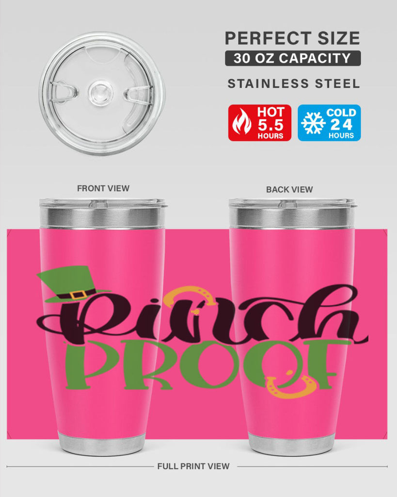 Pinch Proof Style 37#- St Patricks Day- Tumbler