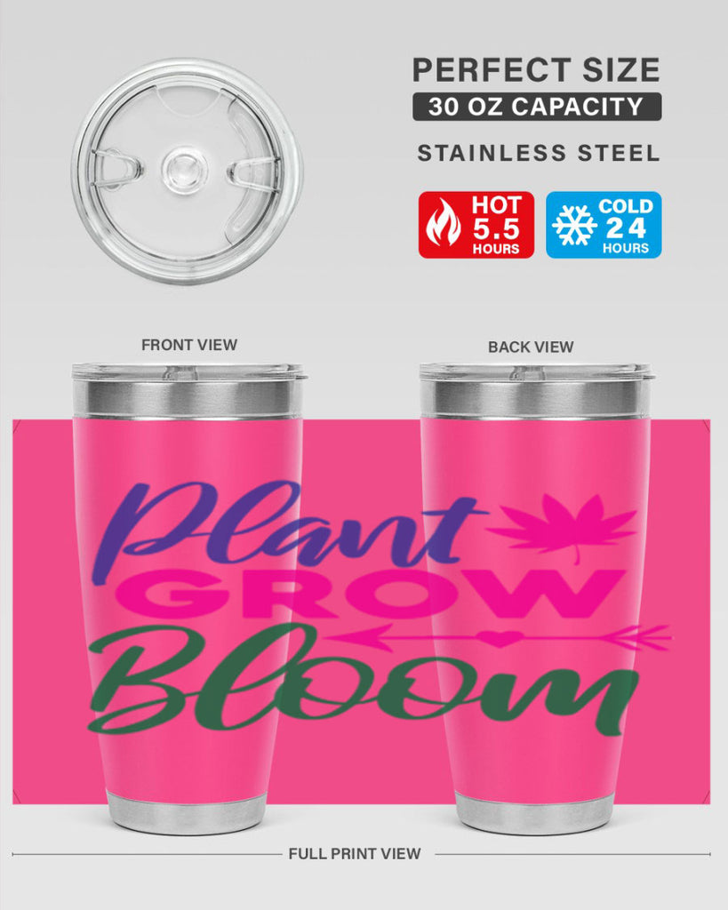 Plant Grow Bloom 389#- spring- Tumbler