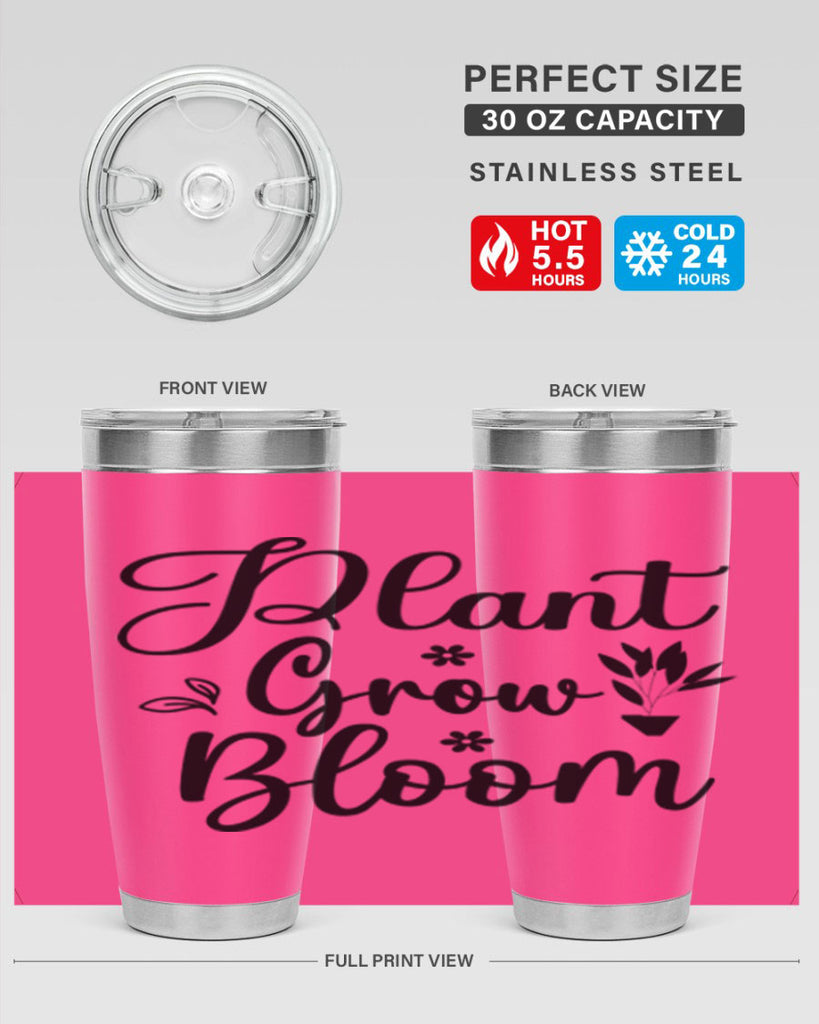 Plant Grow Bloom 391#- spring- Tumbler