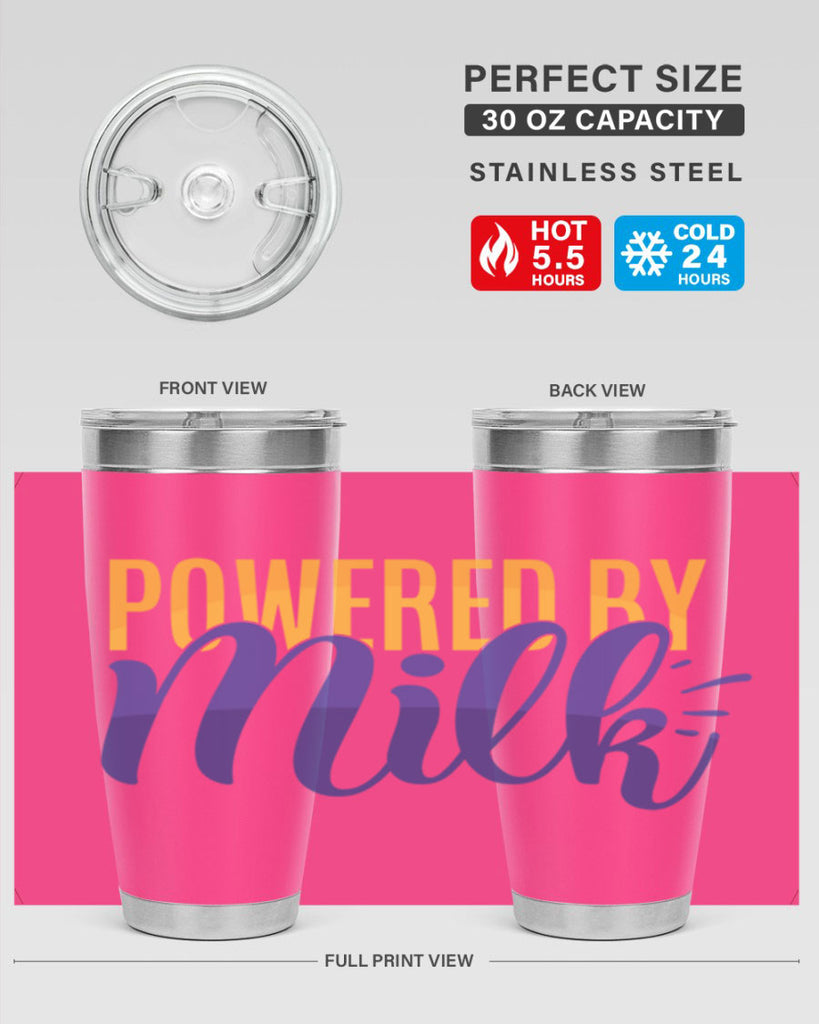 Powered By Milk Style 204#- baby- tumbler