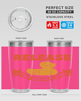 Release The Quackin Style 20#- duck- Tumbler