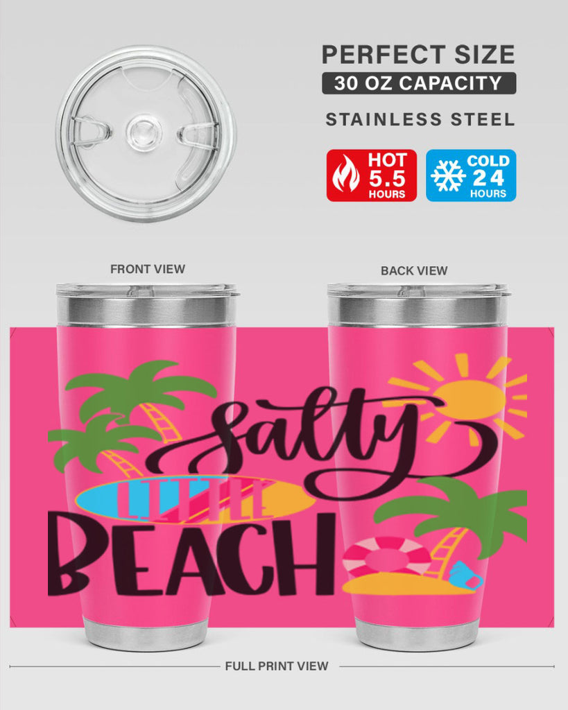 Satly Little Beach Style 26#- summer- Tumbler