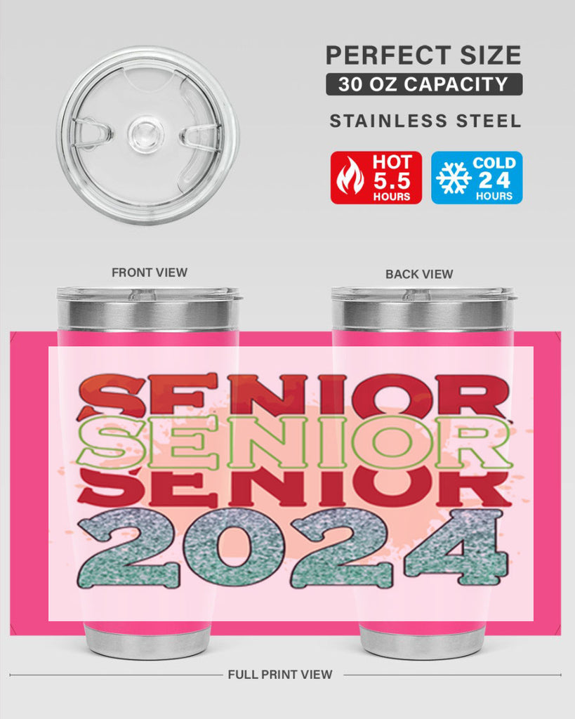 Senior 2024 1 10#- 12th grade- Tumbler