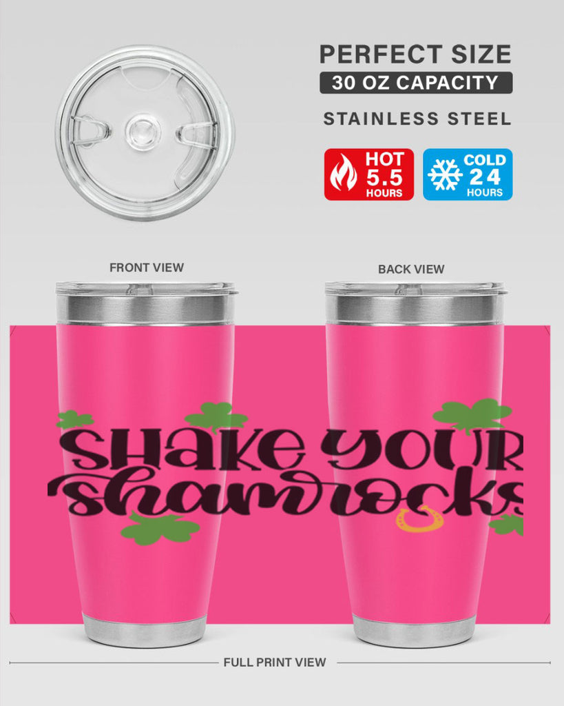 Shake Your Shamrocks Style 32#- St Patricks Day- Tumbler