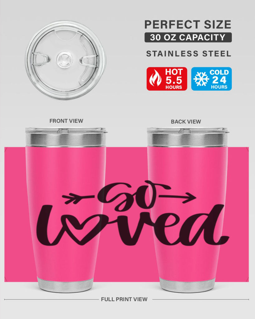So Loved Style 26#- baby- tumbler