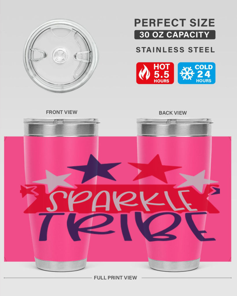 Sparkle Tribe Style 172#- Fourt Of July- Tumbler