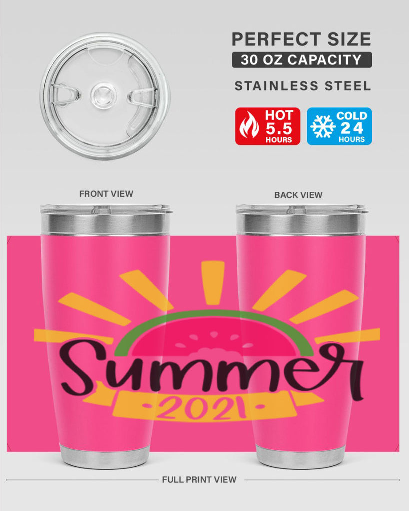 Summer Style 24#- summer- Tumbler