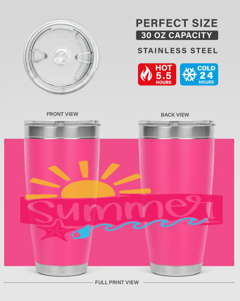 Summer Style 25#- summer- Tumbler