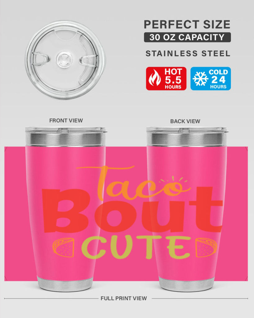 Taco Bout cute Style 198#- baby- tumbler