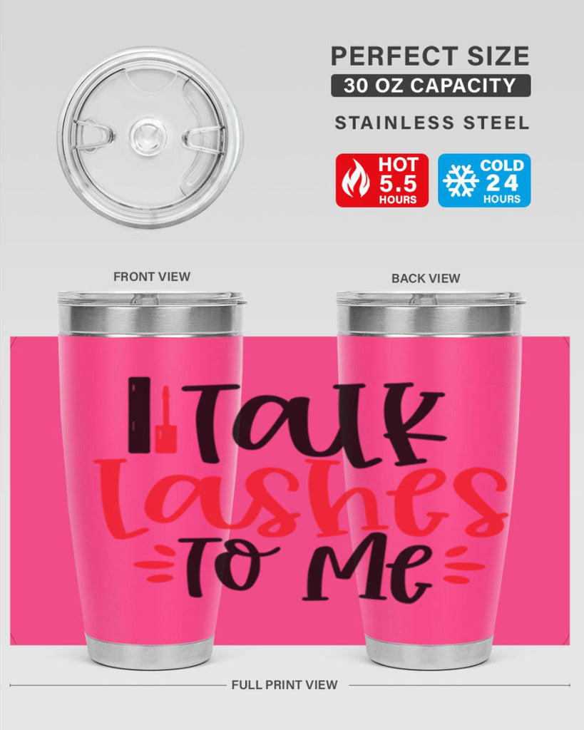 Talk Lashes To Me Style 219#- make up- Tumbler