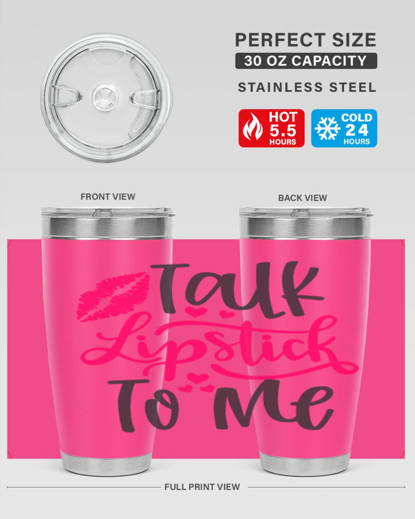 Talk Lipstick To Me Style 217#- make up- Tumbler