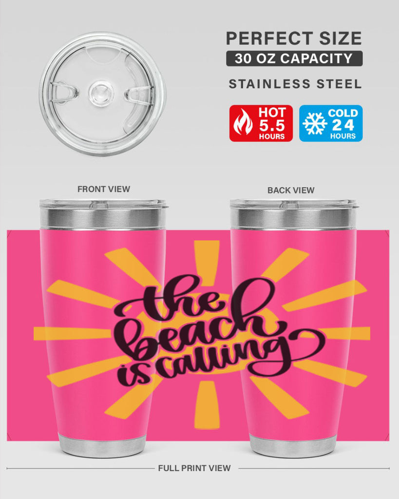 The Beachy Is Calling Style 10#- summer- Tumbler