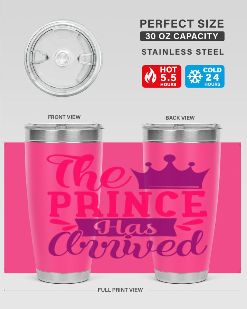 The Prince Has Arrived Style 197#- baby- tumbler