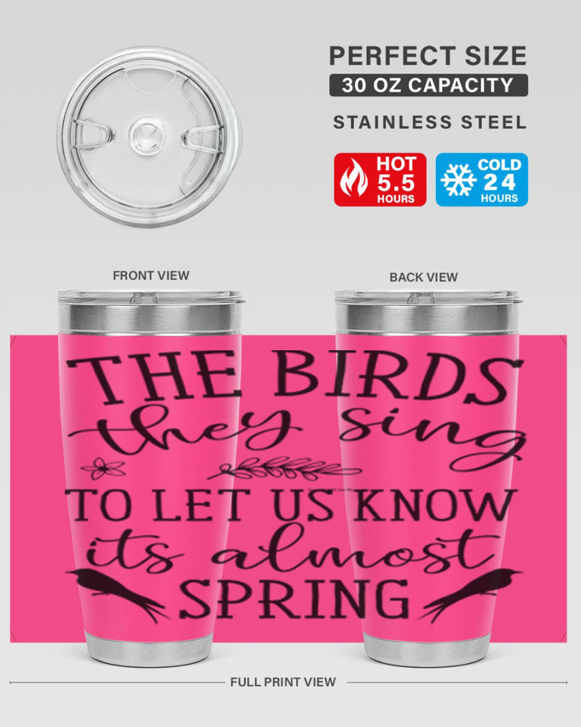 The birds they sing to 543#- spring- Tumbler