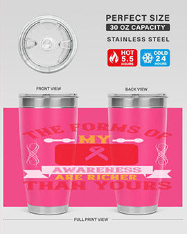 The forms of my awareness are richer than yours Style 22#- self awareness- Tumbler