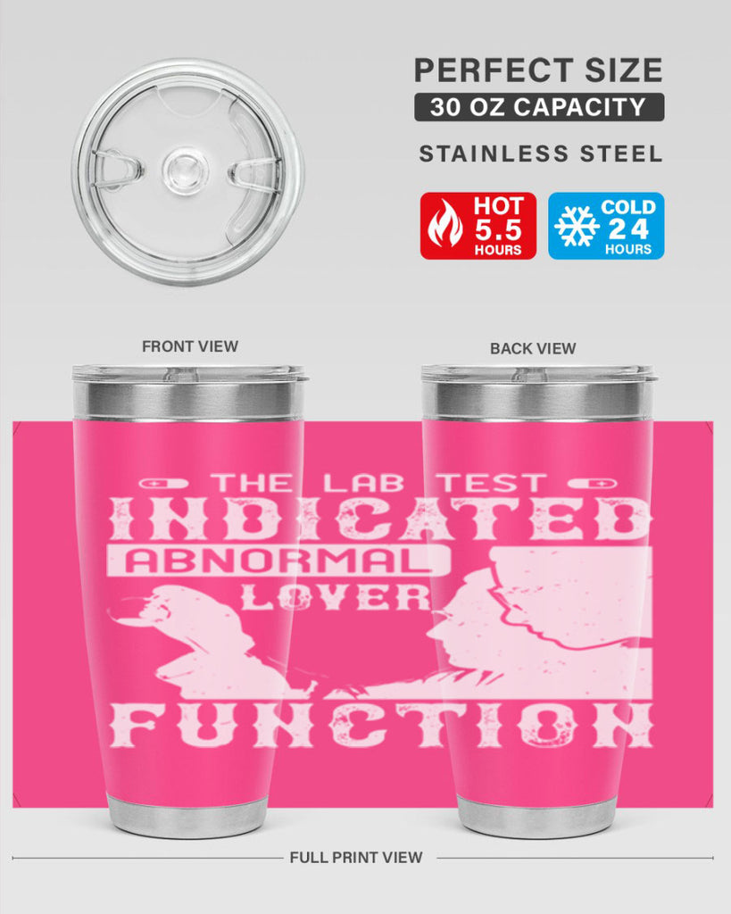 The lab test indicated abnormal lover function Style 22#- medical- tumbler