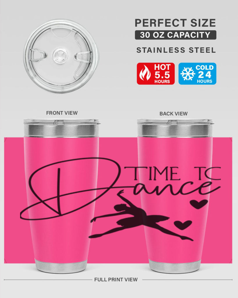 Time to Dance 85#- ballet- Tumbler