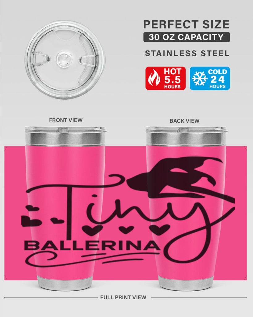 Tiny Ballerina 89#- ballet- Tumbler