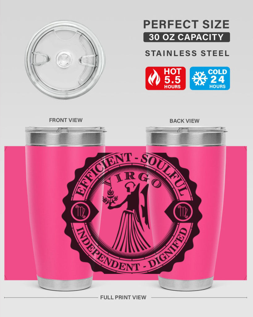 Virgo 23#- zodiac- Tumbler