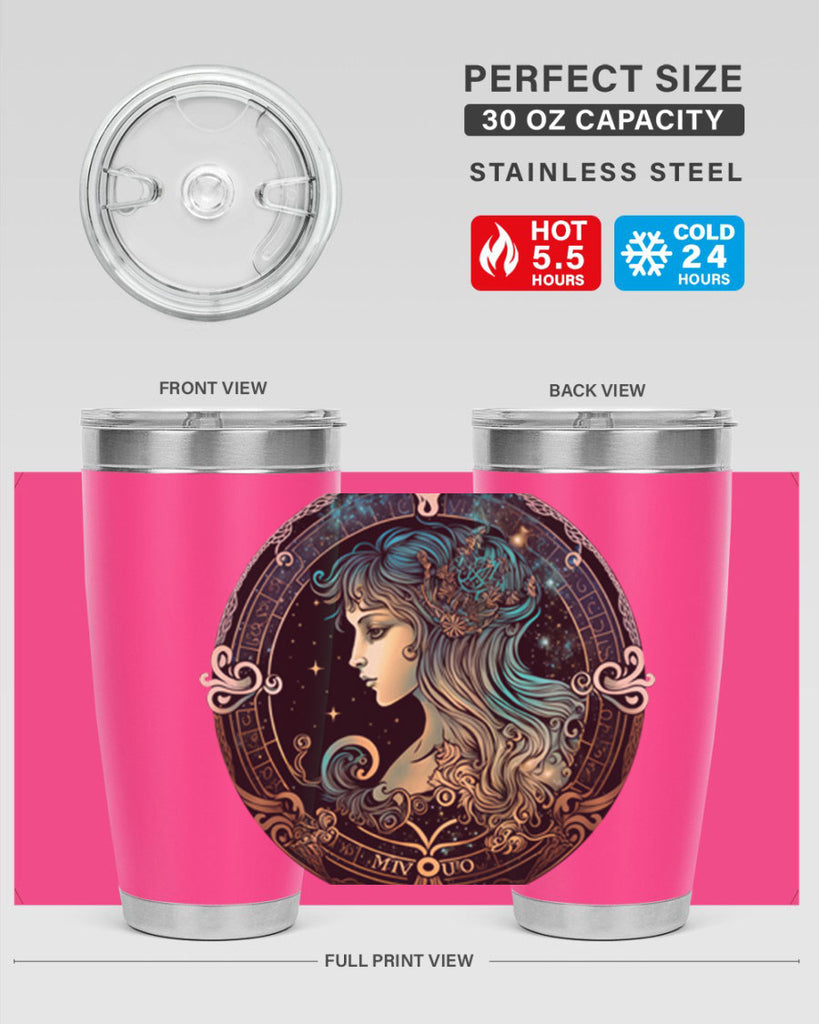Virgo 526#- zodiac- Tumbler