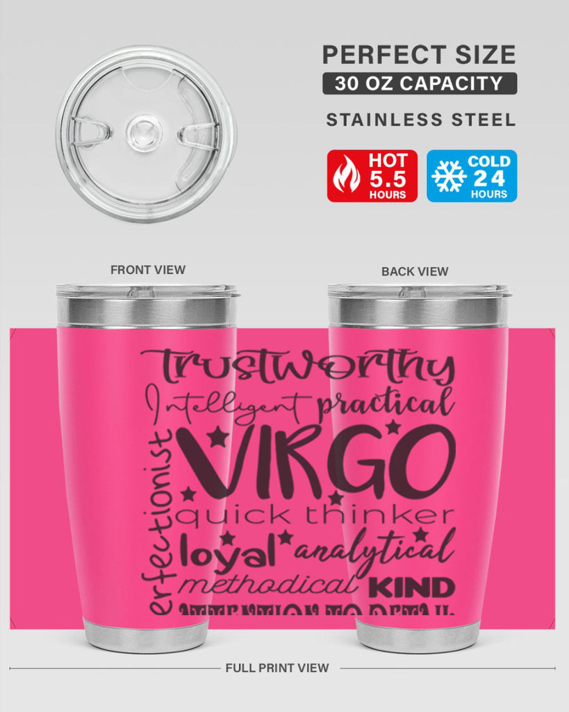 Virgo 574#- zodiac- Tumbler
