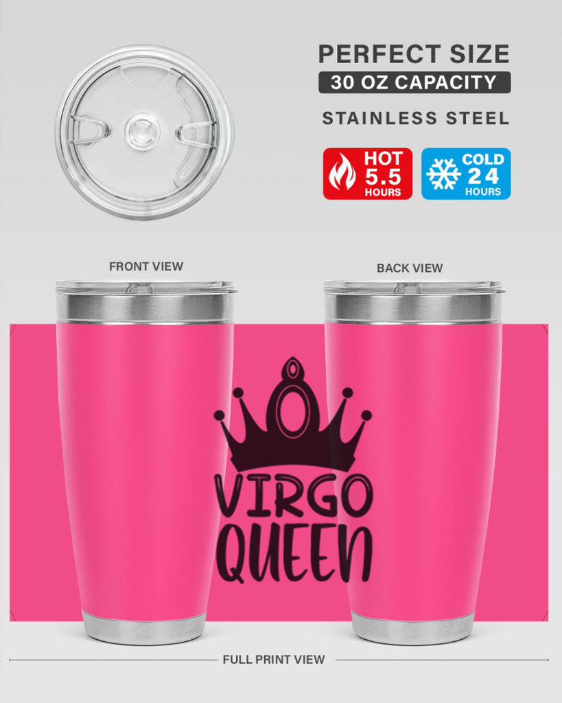 Virgo queen 539#- zodiac- Tumbler