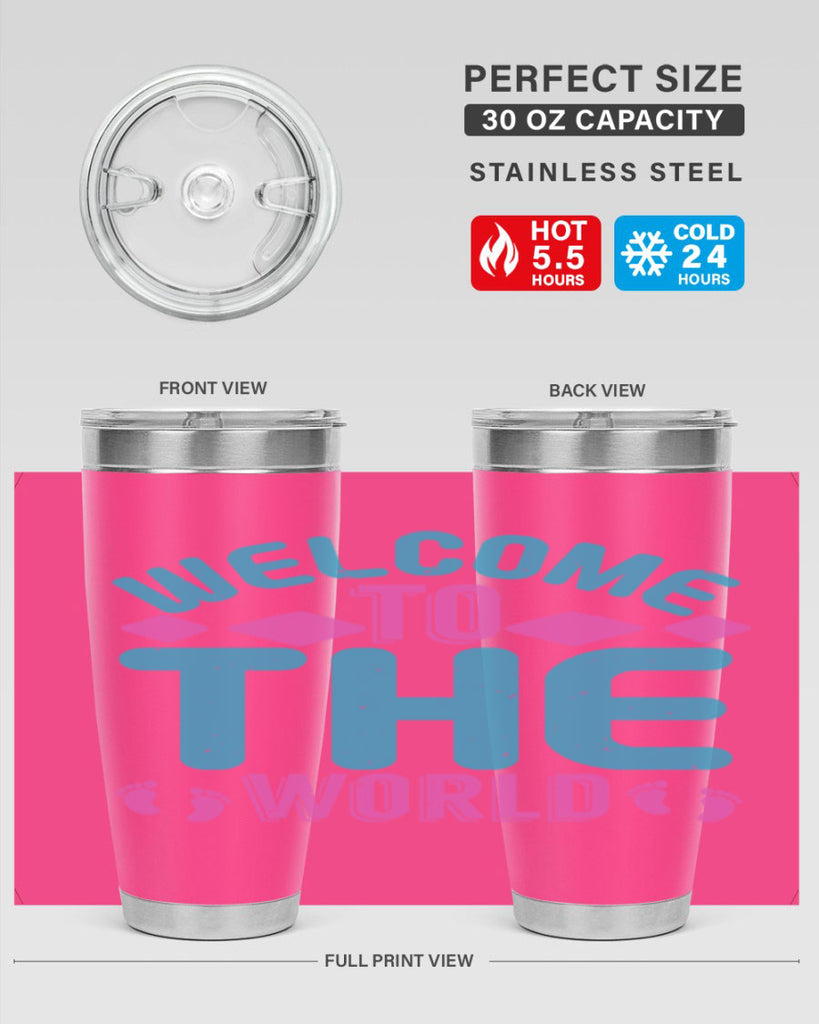 Welcome to the world Style 162#- baby- tumbler