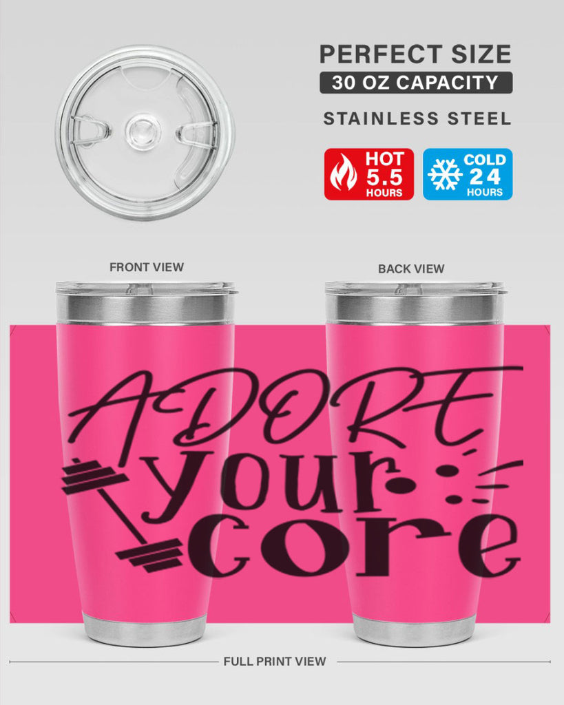 adore your core Style 111#- summer- Tumbler