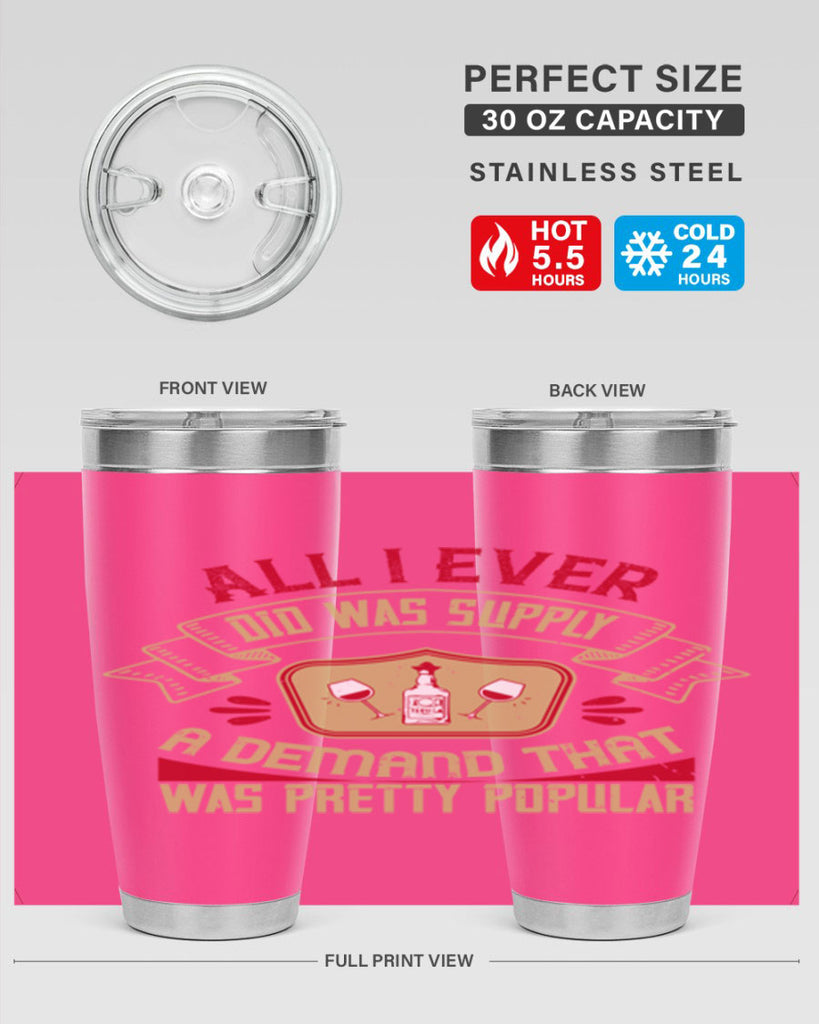 all i ever did was supply a demand that was pretty popular 45#- drinking- Tumbler