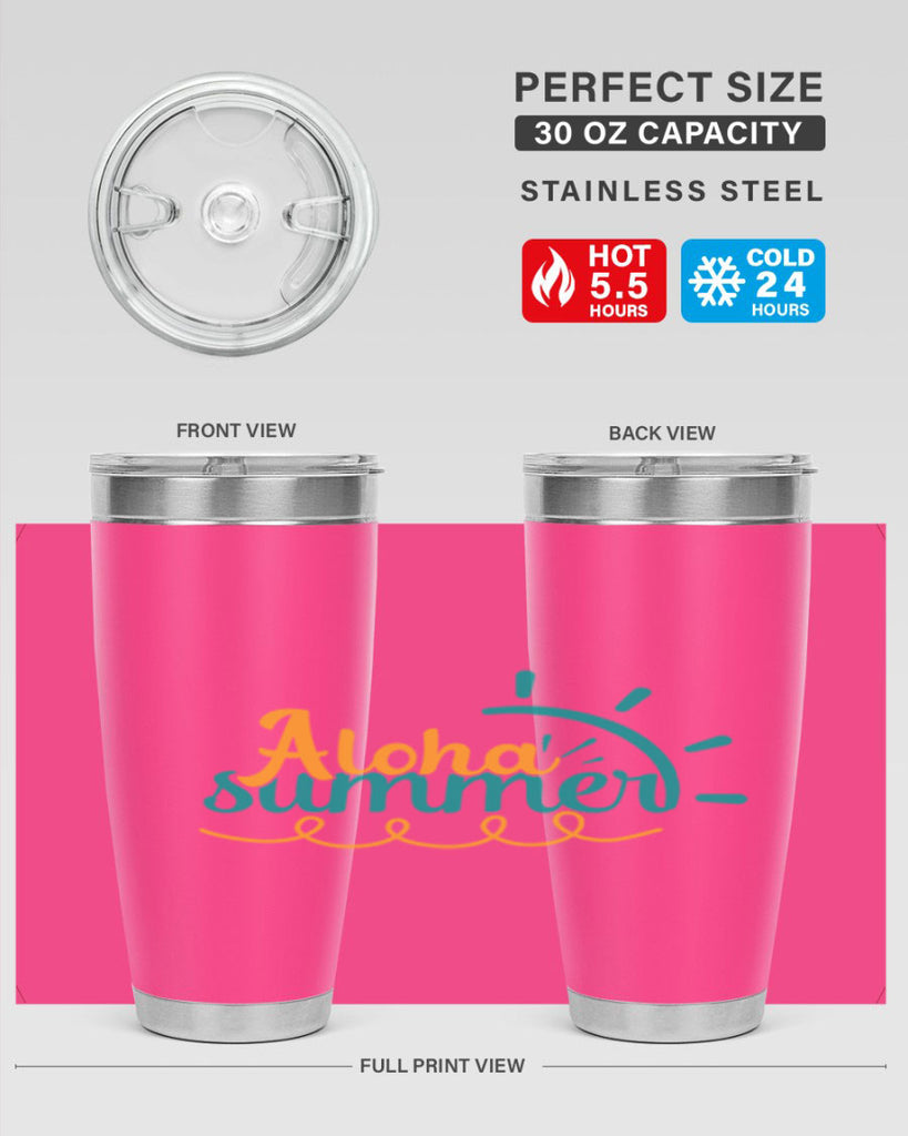 aloha summer Style 109#- summer- Tumbler