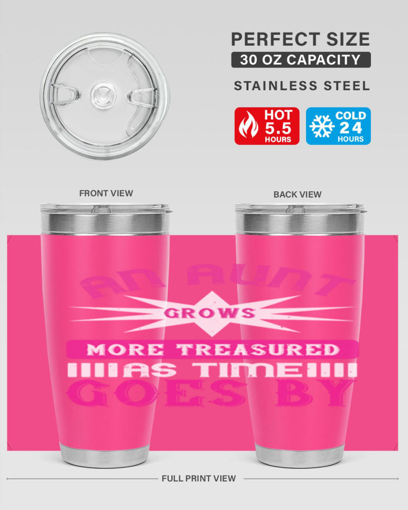 an aunt grows more treasured as time goes by 220#- mom- Tumbler