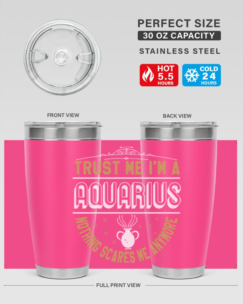 aquarius 87#- zodiac- Tumbler