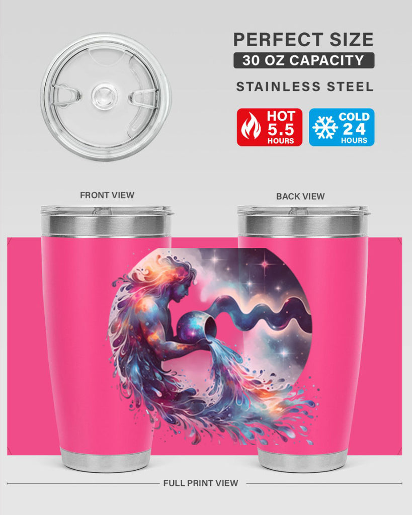 aquarius 88#- zodiac- Tumbler