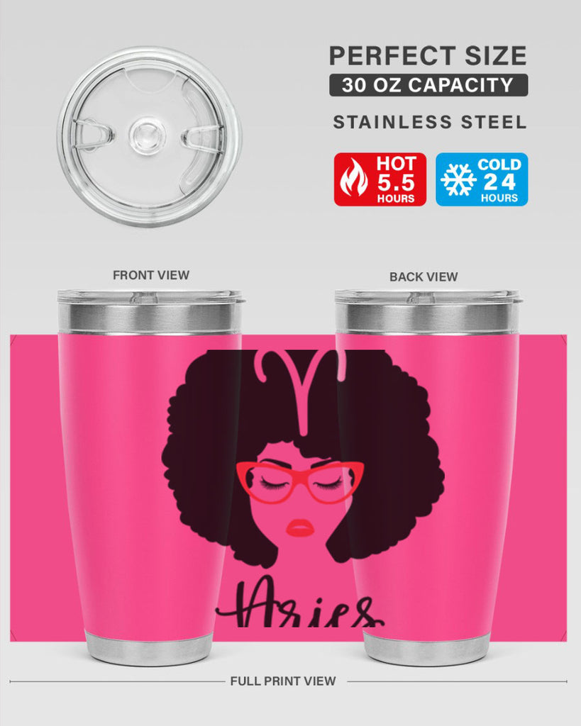 aries 122#- zodiac- Tumbler