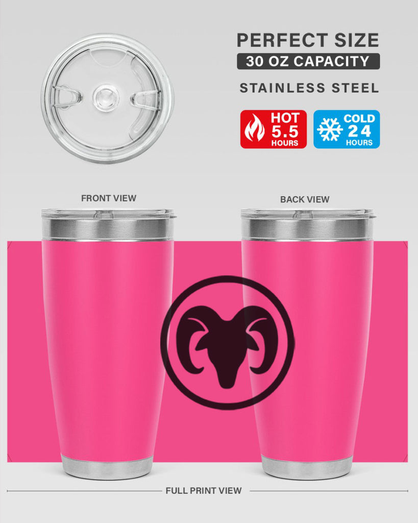 aries 131#- zodiac- Tumbler