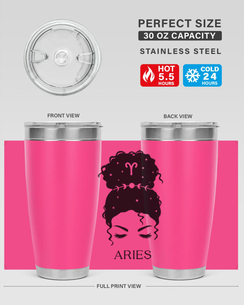 aries 132#- zodiac- Tumbler