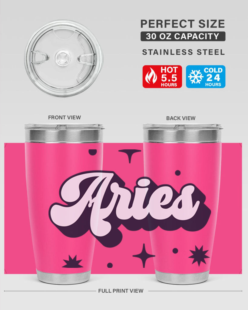 aries 133#- zodiac- Tumbler