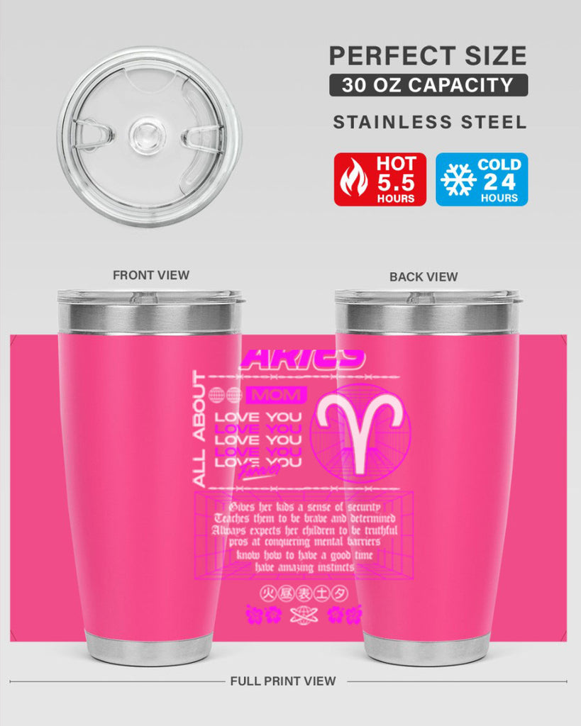 aries 138#- zodiac- Tumbler