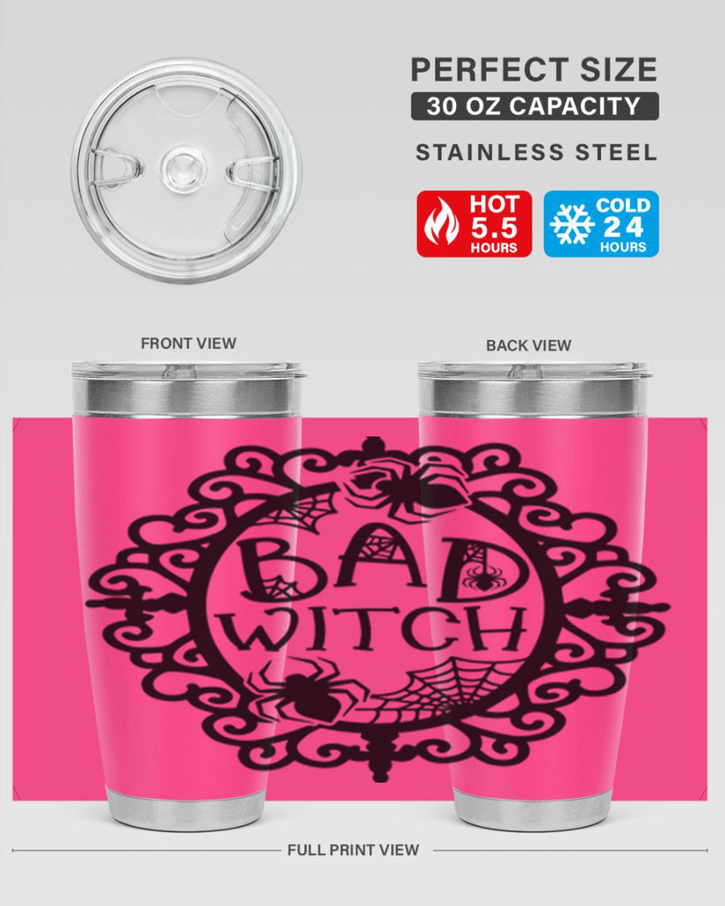 bad witch 92#- halloween- Tumbler