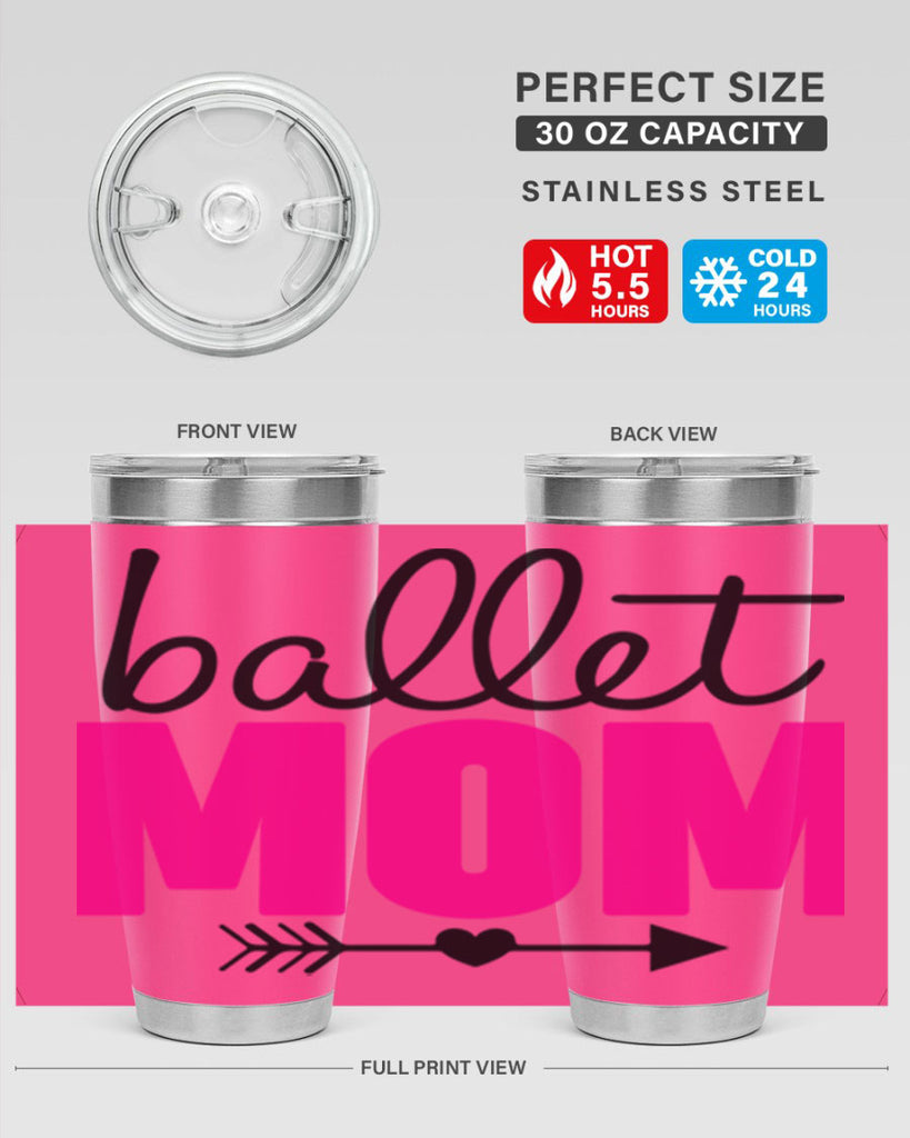 ballet mom 11#- ballet- Tumbler