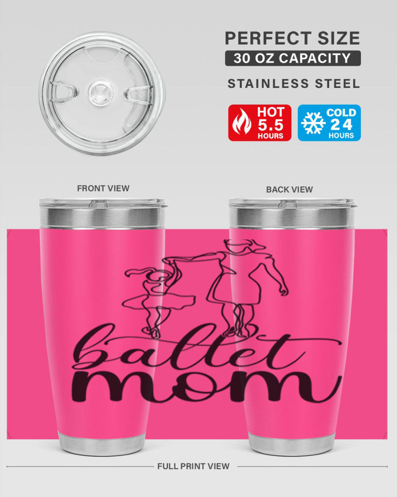 ballet mom17#- ballet- Tumbler