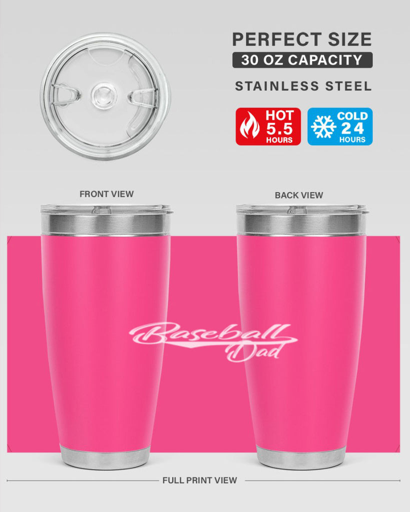 baseball dadk 49#- dad- Tumbler