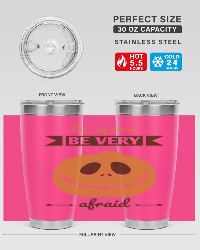 be afraid be very afraid 151#- halloween- Tumbler