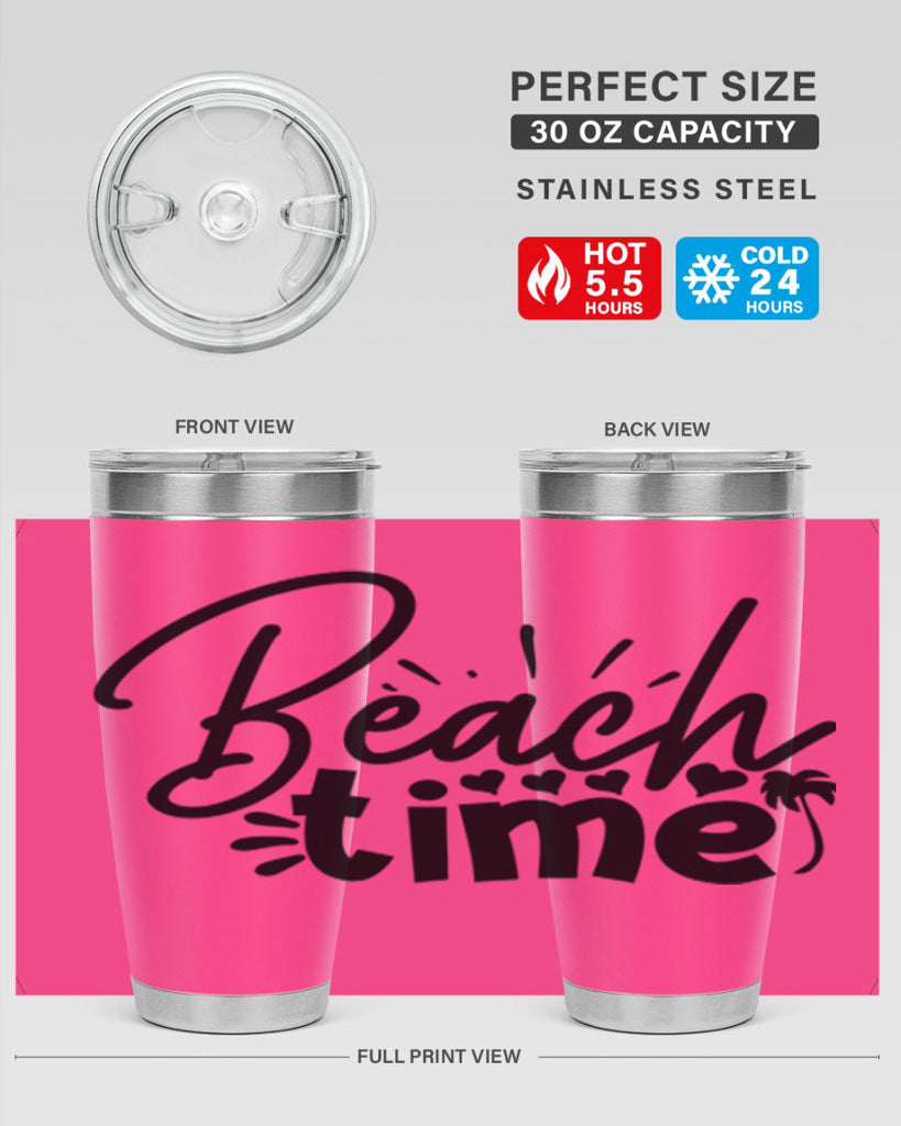 beach time Style 108#- summer- Tumbler