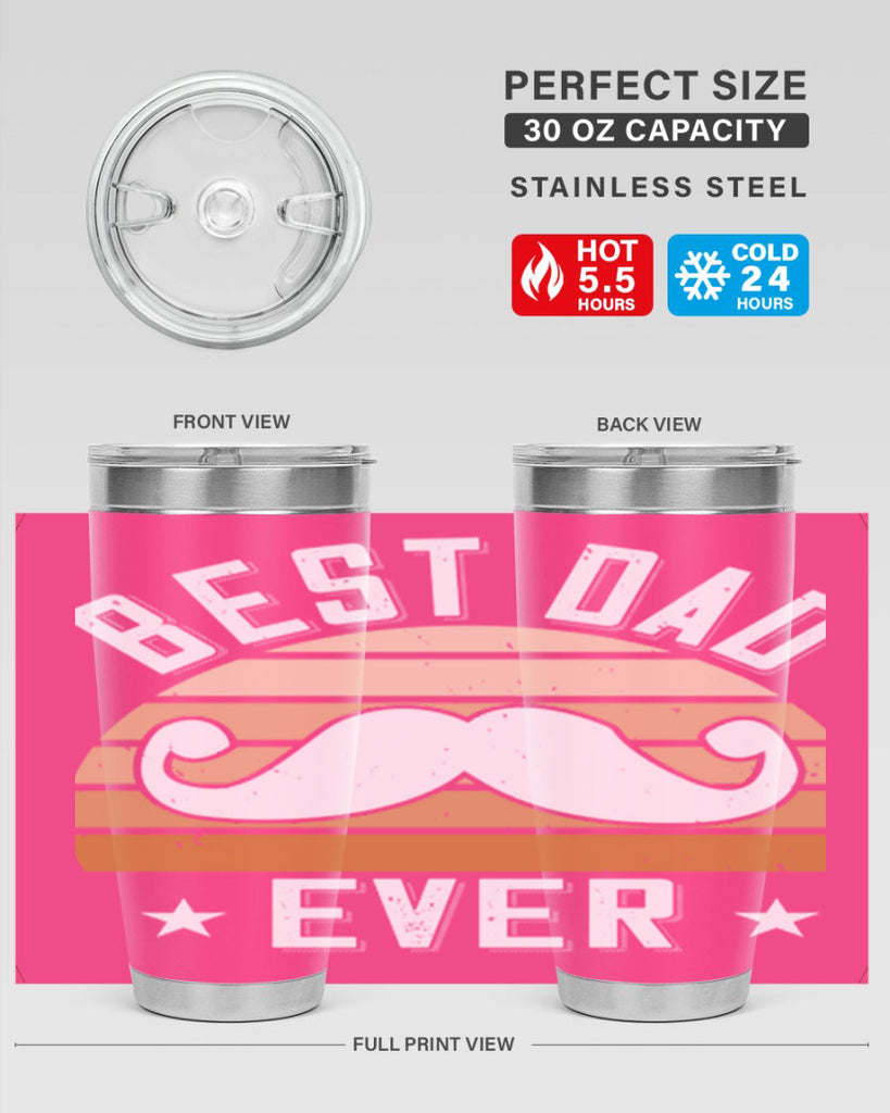best dad ever 124#- fathers day- Tumbler