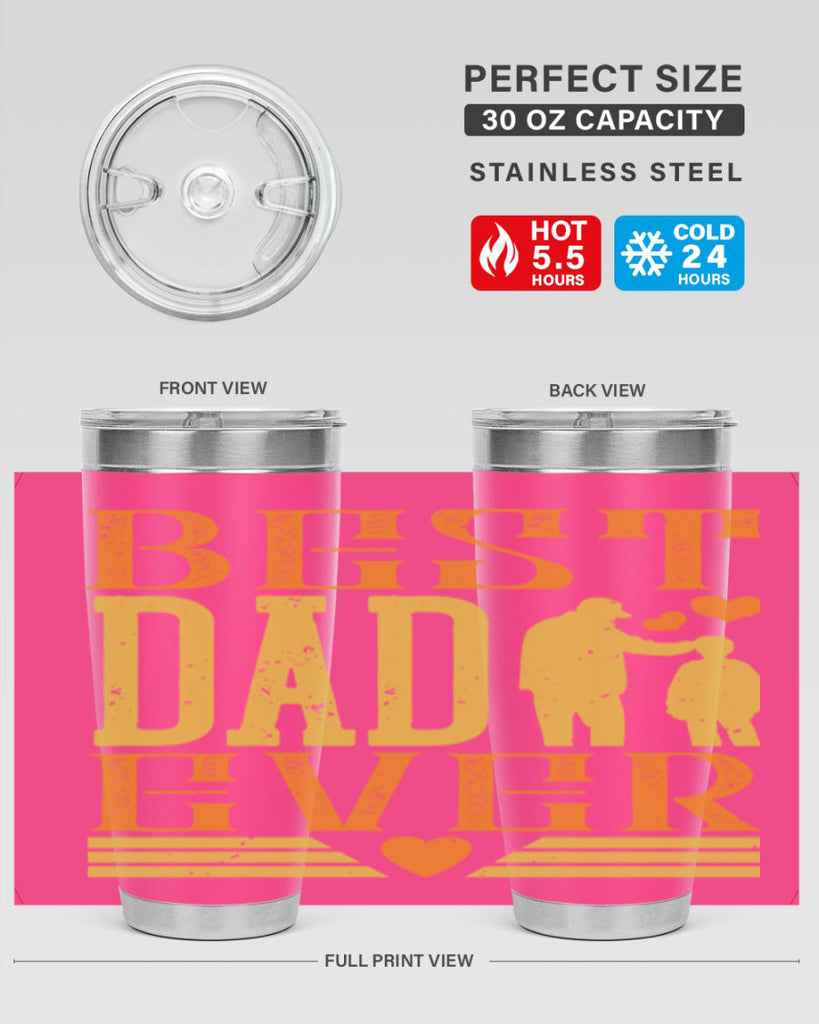 best dad ever 199#- fathers day- Tumbler